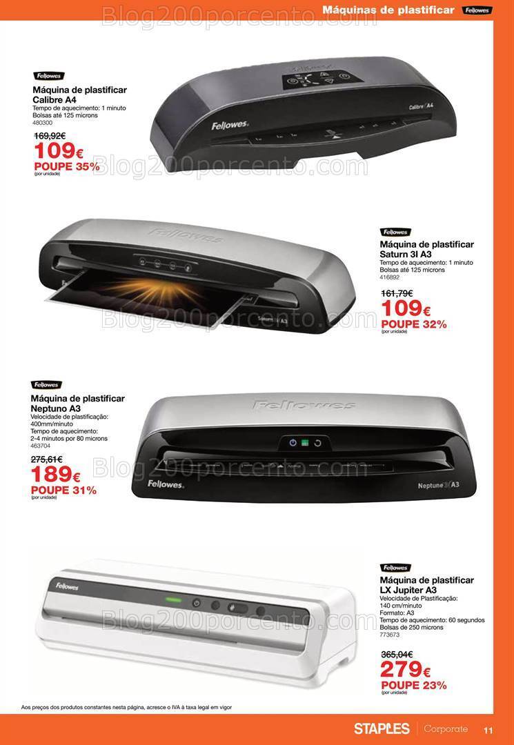 Antevisão Folheto STAPLES Promoções de 7 a 28 setembro