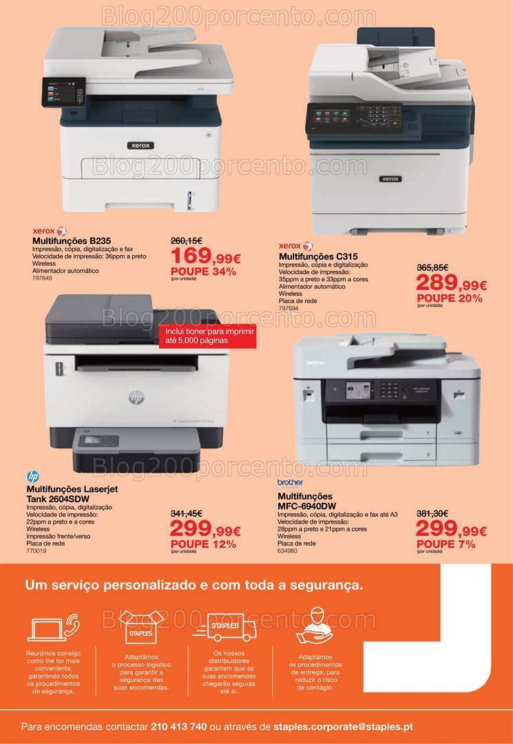 Antevisão Folheto STAPLES Promoções de 7 a 28 setembro