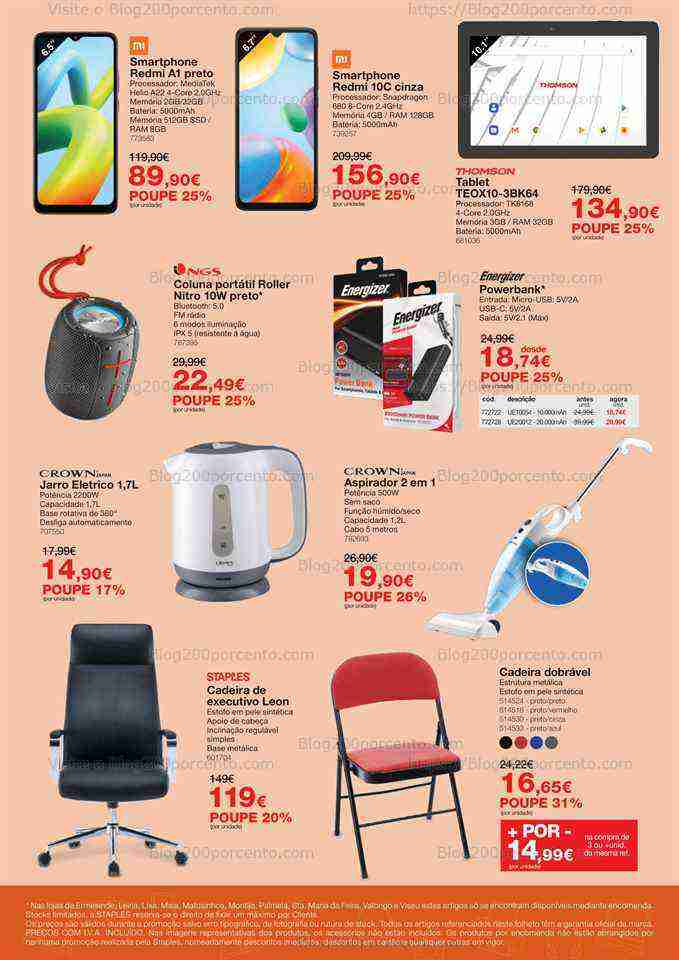 Antevisão Folheto STAPLES Promoções de 19 a 25 junho