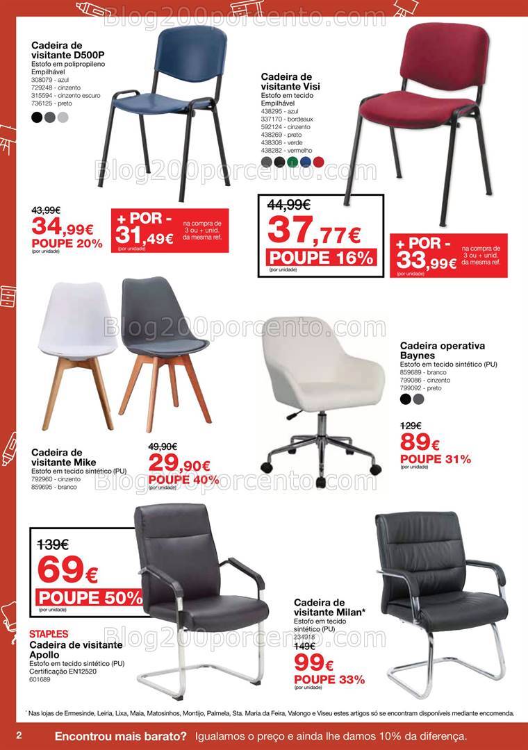 Antevisão Folheto STAPLES Promoções de 31 outubro a 20 novembro