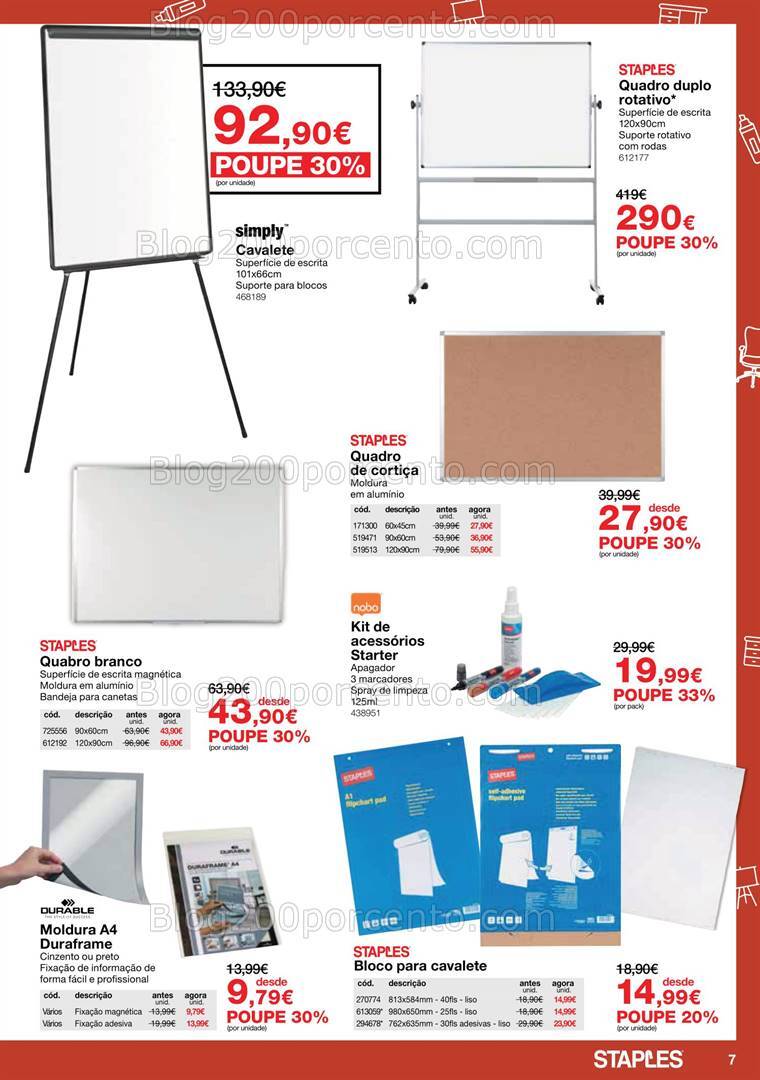 Antevisão Folheto STAPLES Promoções de 31 outubro a 20 novembro