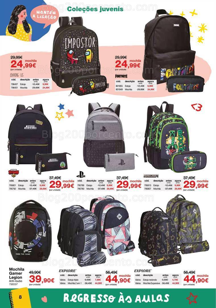 Antevisão Folheto STAPLES Regresso às Aulas Promoções de 16 agosto a 28 setembro