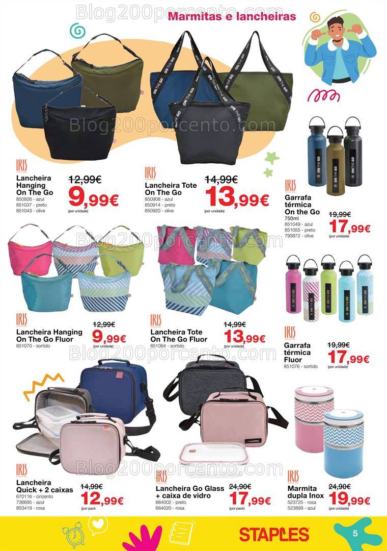 Antevisão Folheto STAPLES Regresso às Aulas - 14 agosto a 26 setembro