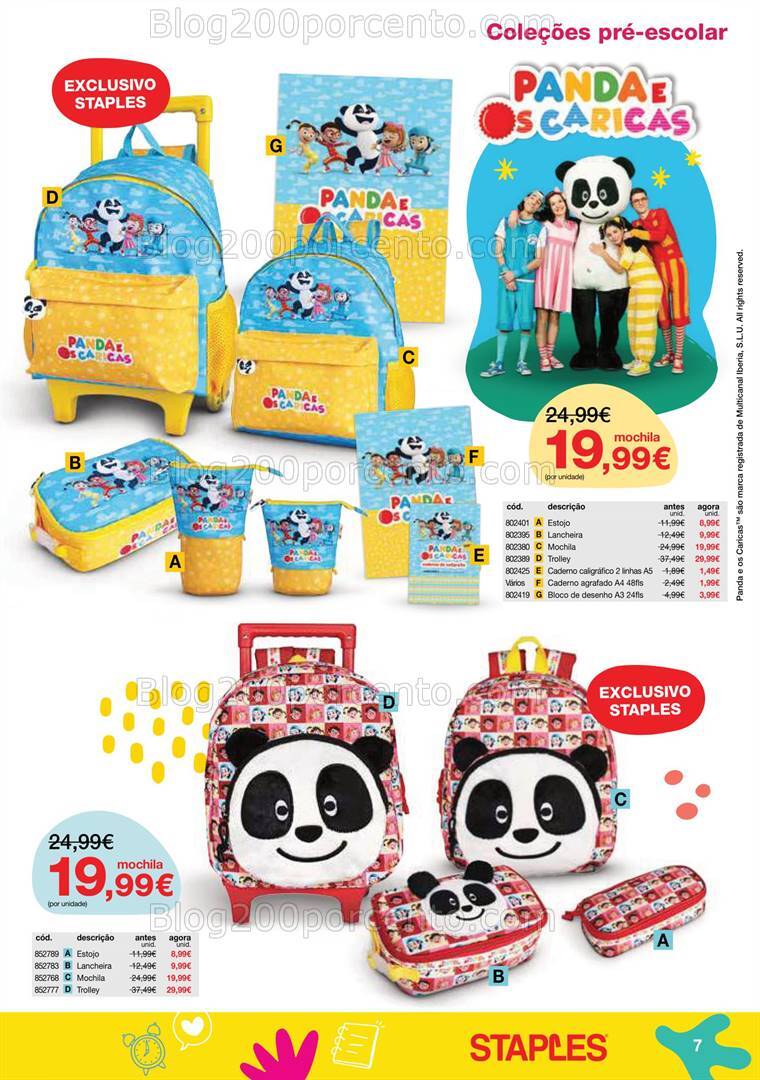 Antevisão Folheto STAPLES Regresso às Aulas - 14 agosto a 26 setembro