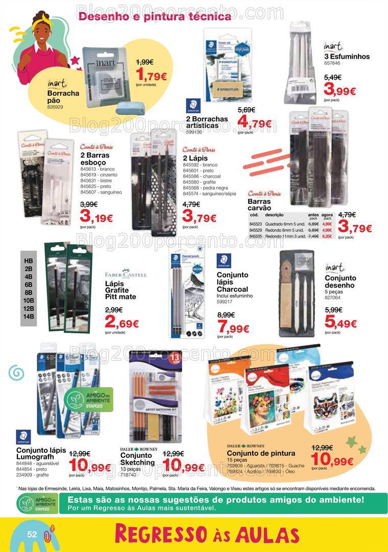 Antevisão Folheto STAPLES Regresso às Aulas - 14 agosto a 26 setembro