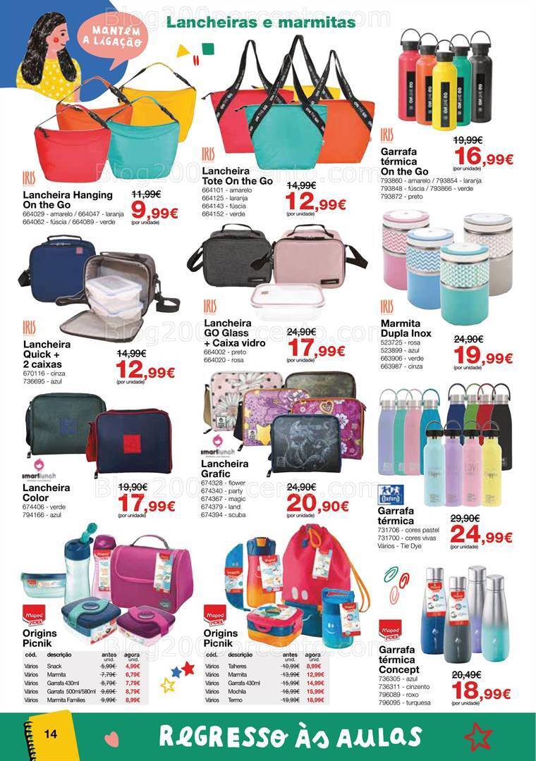 Antevisão Folheto STAPLES Regresso às Aulas Promoções de 16 agosto a 28 setembro