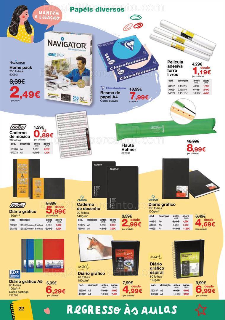 Antevisão Folheto STAPLES Regresso às Aulas Promoções de 16 agosto a 28 setembro