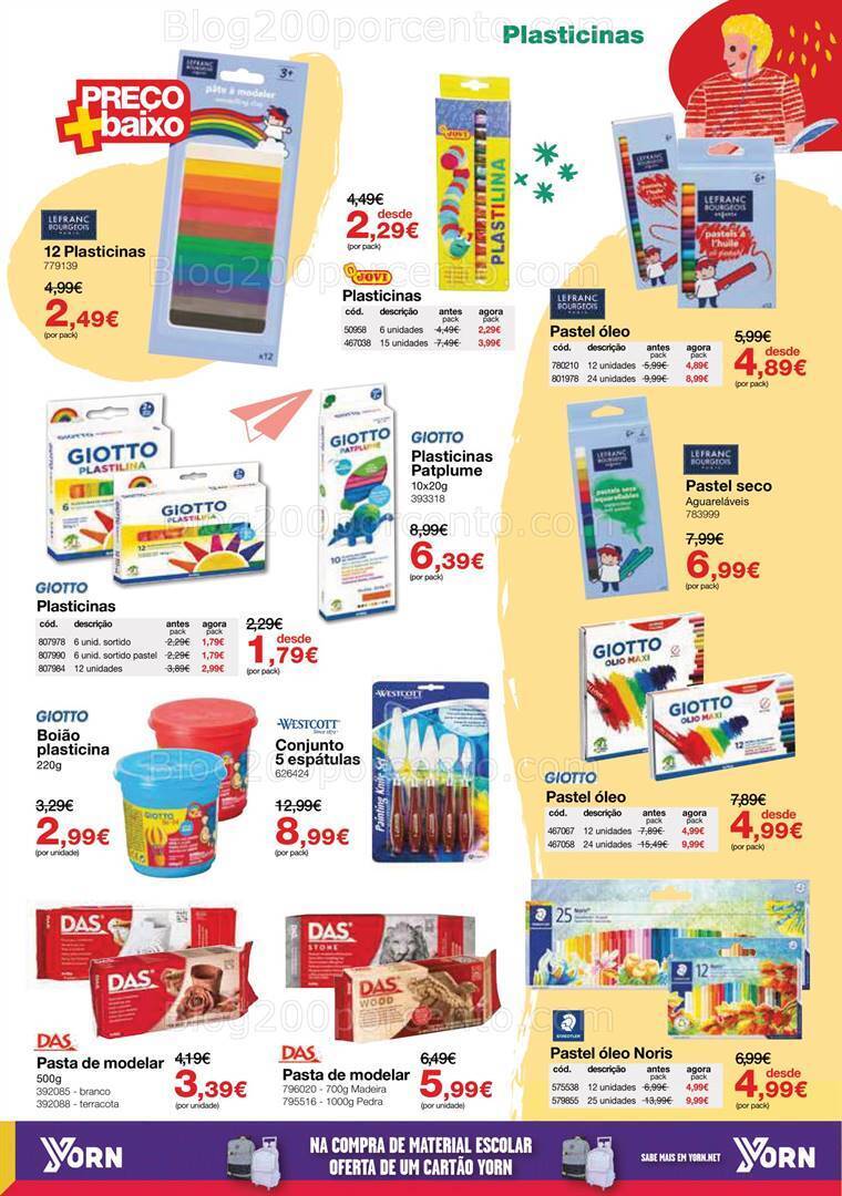 Antevisão Folheto STAPLES Regresso às Aulas Promoções de 16 agosto a 28 setembro