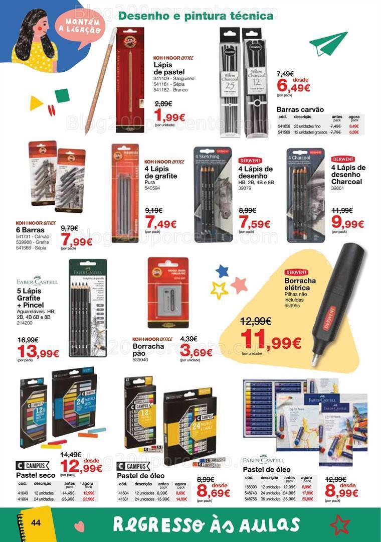 Antevisão Folheto STAPLES Regresso às Aulas Promoções de 16 agosto a 28 setembro