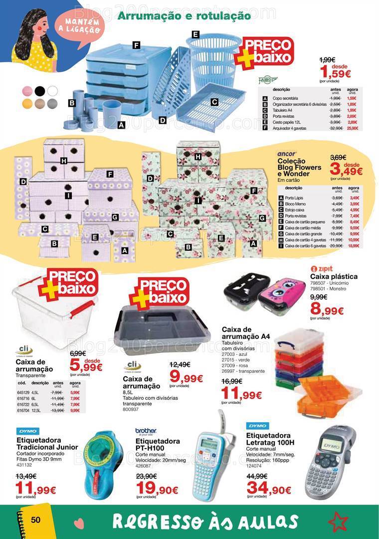 Antevisão Folheto STAPLES Regresso às Aulas Promoções de 16 agosto a 28 setembro