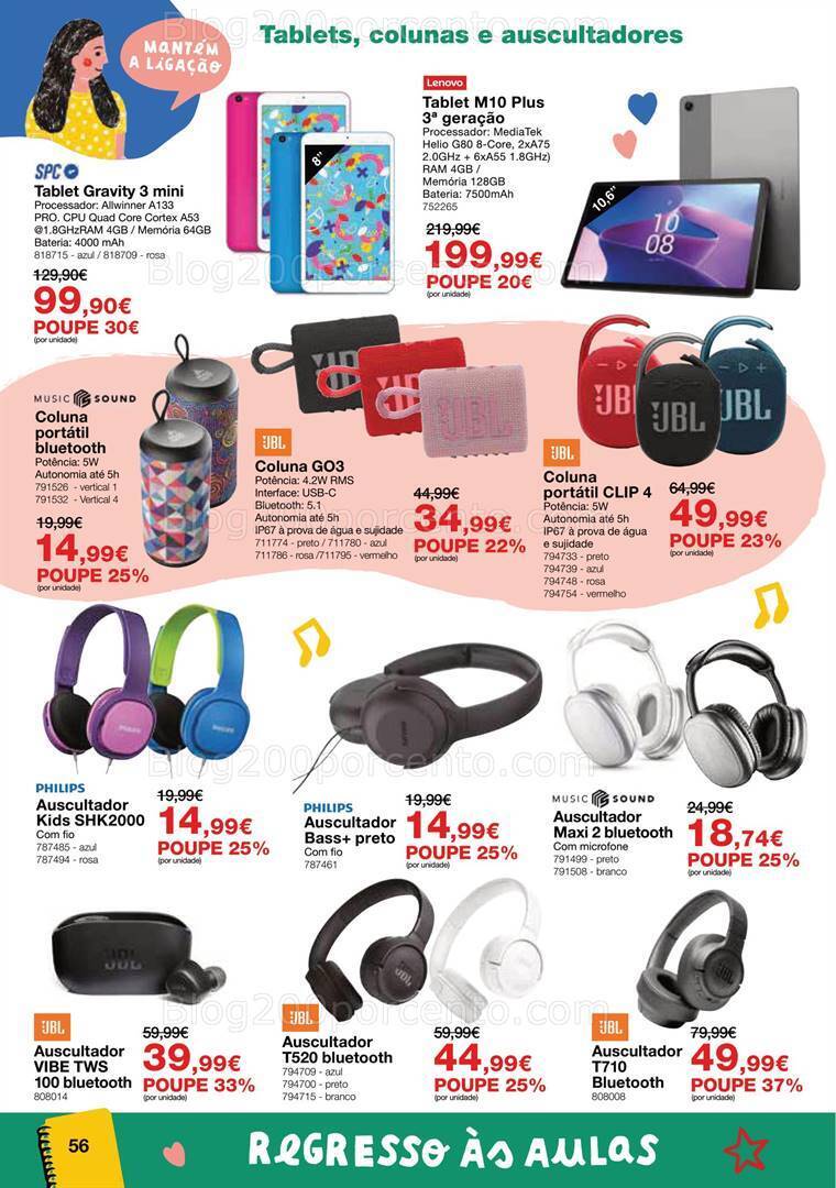 Antevisão Folheto STAPLES Regresso às Aulas Promoções de 16 agosto a 28 setembro