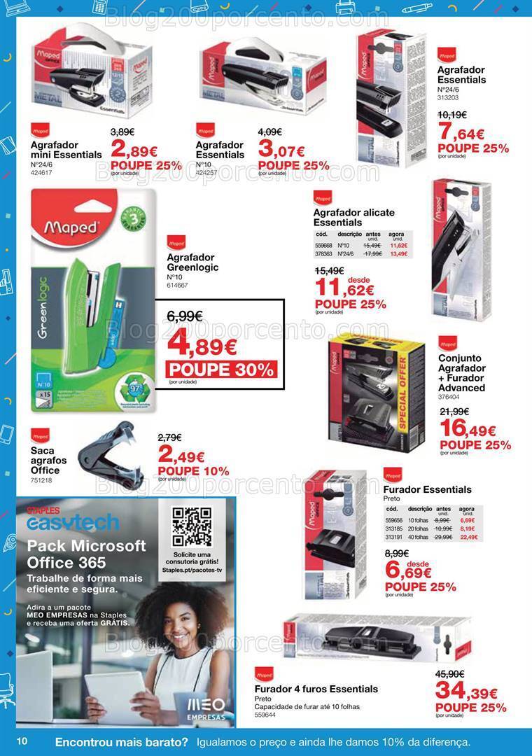 Antevisão Folheto STAPLES Promoções de 26 dezembro a 8 fevereiro