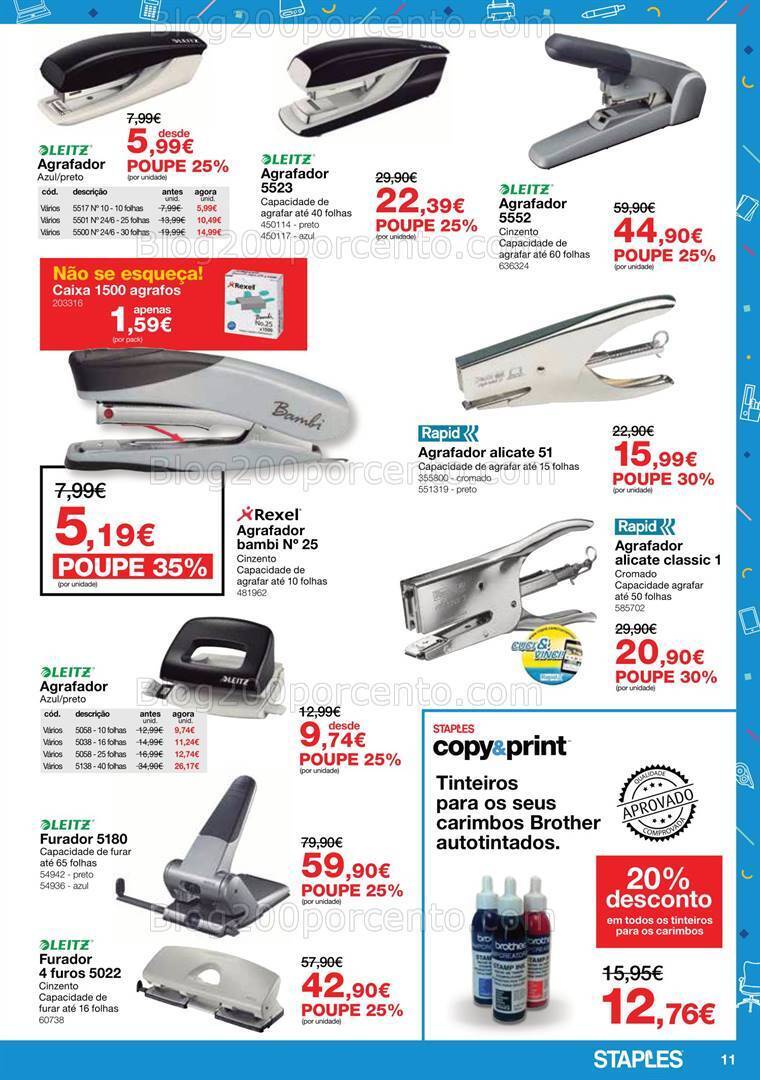 Antevisão Folheto STAPLES Promoções de 26 dezembro a 8 fevereiro