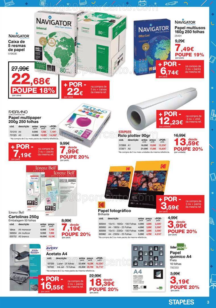 Antevisão Folheto STAPLES Promoções de 26 dezembro a 8 fevereiro