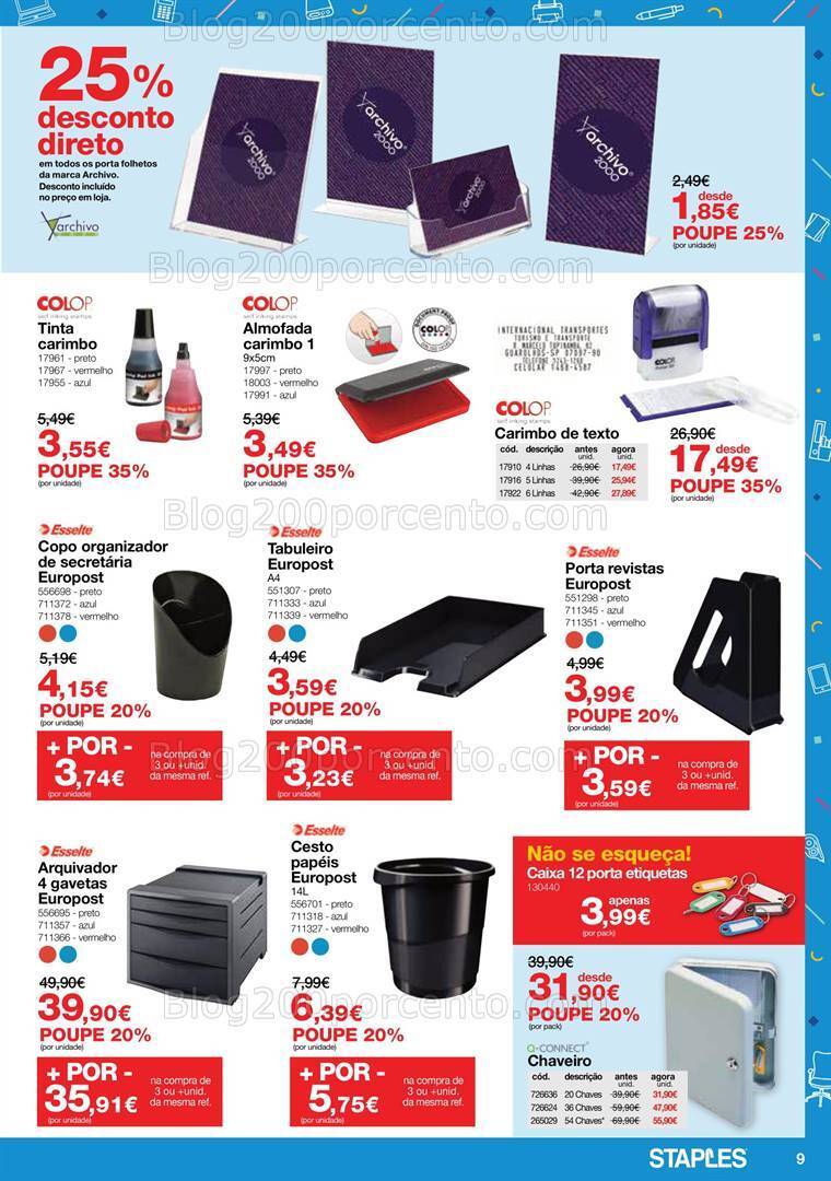 Antevisão Folheto STAPLES Promoções de 26 dezembro a 8 fevereiro