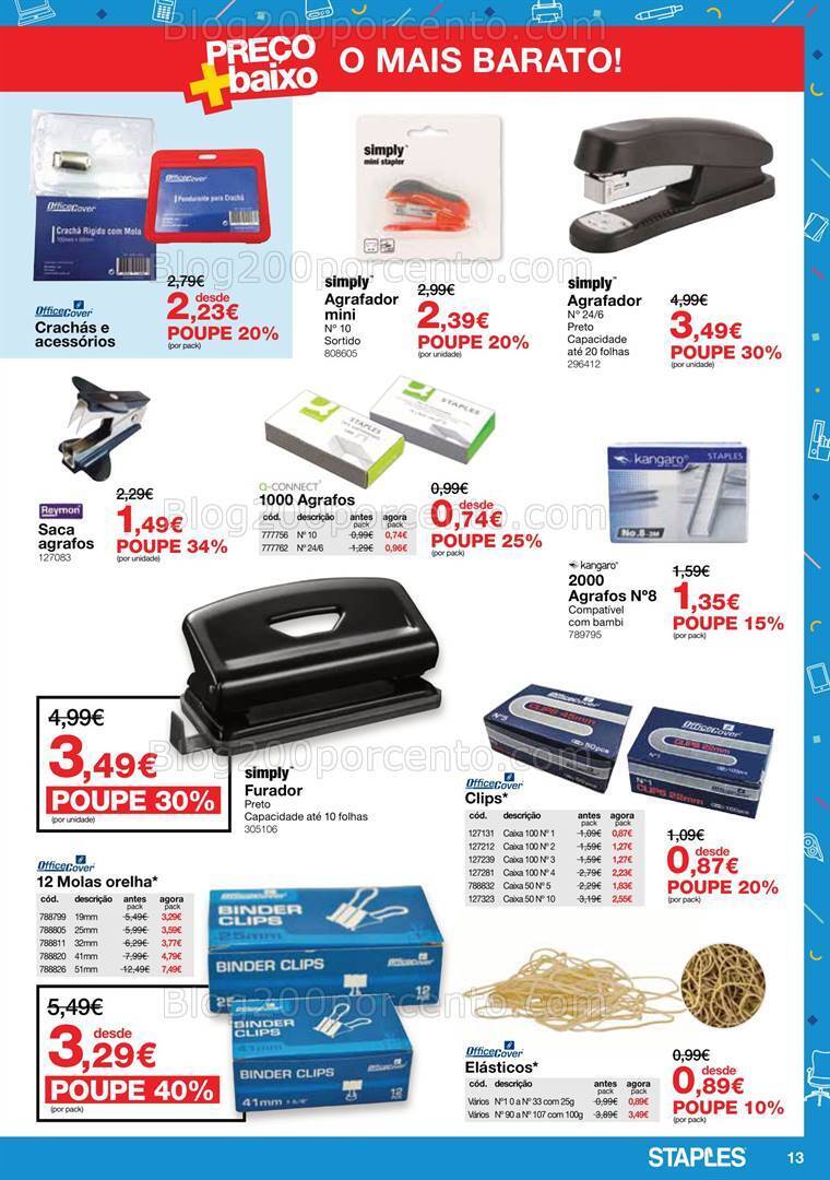 Antevisão Folheto STAPLES Promoções de 26 dezembro a 8 fevereiro