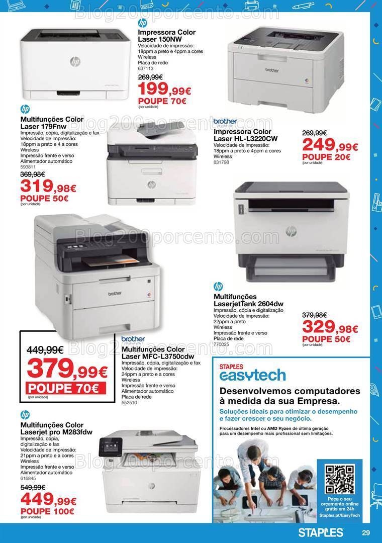Antevisão Folheto STAPLES Promoções de 26 dezembro a 8 fevereiro
