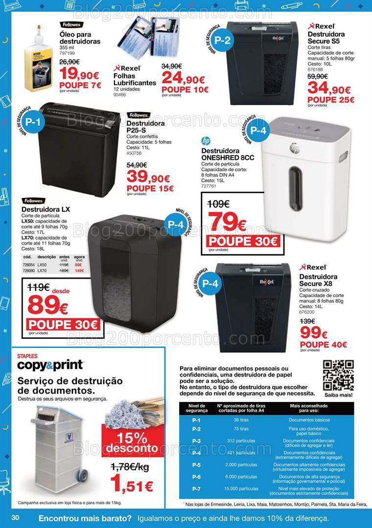 Antevisão Folheto STAPLES Promoções de 26 dezembro a 8 fevereiro