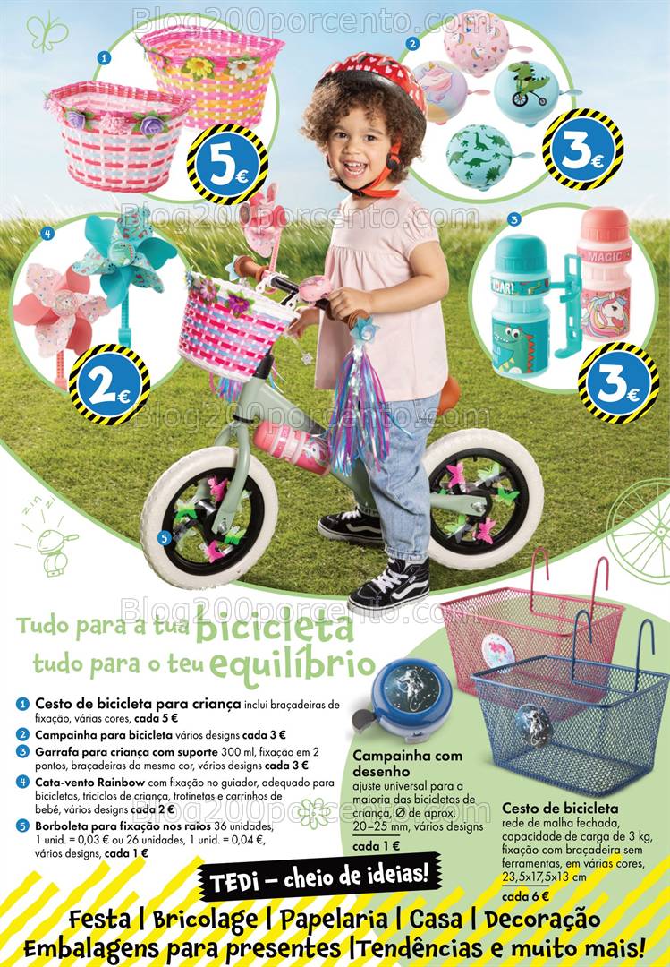 Antevisão Folheto TEDI Bazar + Páscoa e Jardim Promoções a partir de 29 março