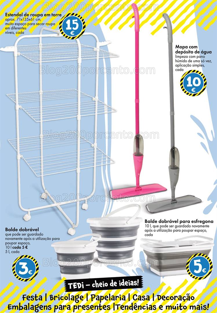 Antevisão Folheto TEDI Bazar + Páscoa e Jardim Promoções a partir de 29 março