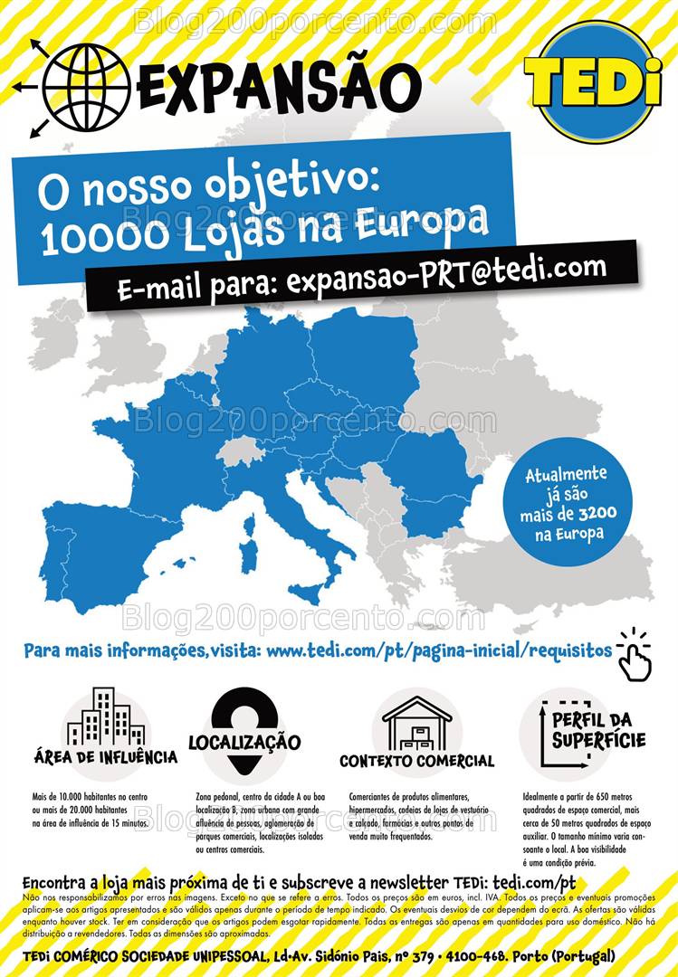 Antevisão Folheto TEDI Bazar + Páscoa e Jardim Promoções a partir de 29 março