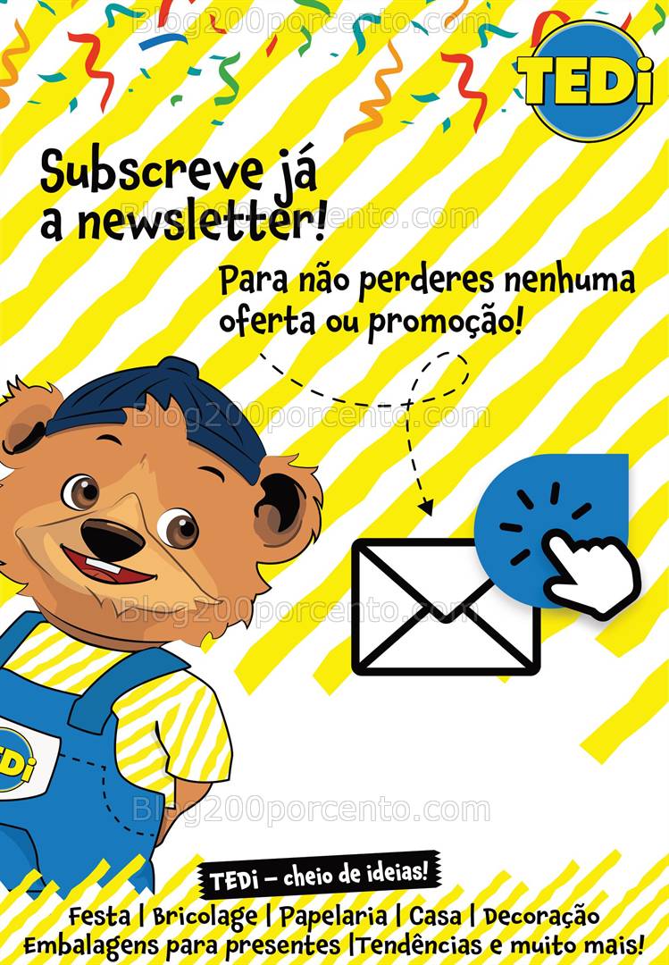 Antevisão Folheto TEDI Brinquedos Páscoa Promoções a partir de 29 março