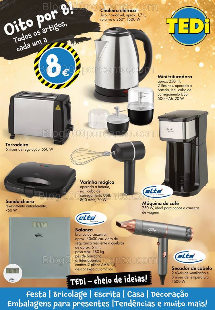 Antevisão Folheto TEDI Promoções a partir de 6 dezembro