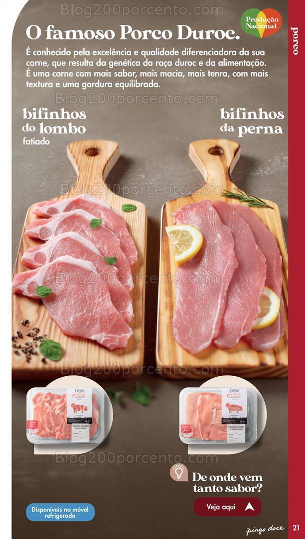 Antevisão Folheto PINGO DOCE Talho Promoções até 27 maio