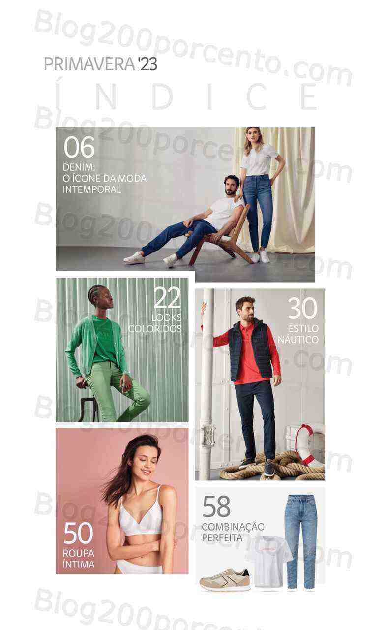 Antevisão Folheto LIDL Moda Primavera - Verão Promoções a partir de 13 março