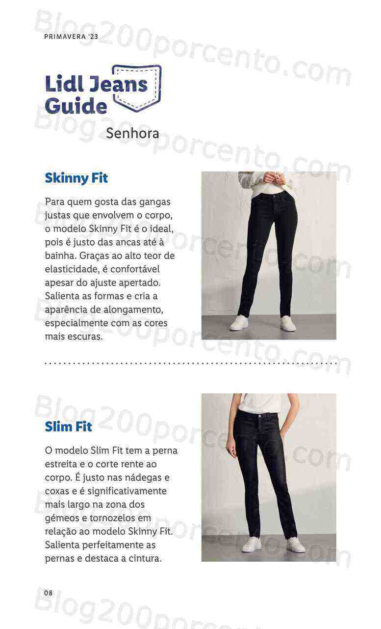 Antevisão Folheto LIDL Moda Primavera - Verão Promoções a partir de 13 março