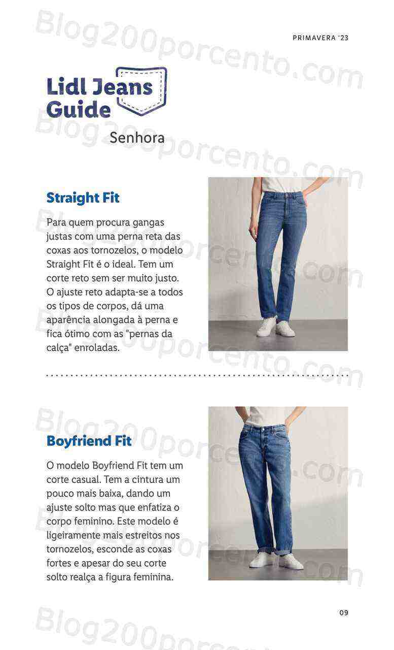 Antevisão Folheto LIDL Moda Primavera - Verão Promoções a partir de 13 março