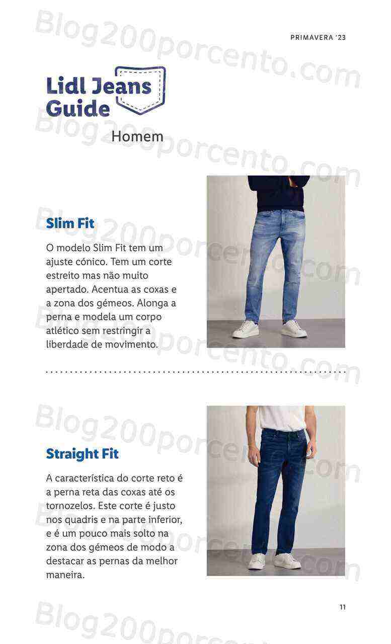 Antevisão Folheto LIDL Moda Primavera - Verão Promoções a partir de 13 março