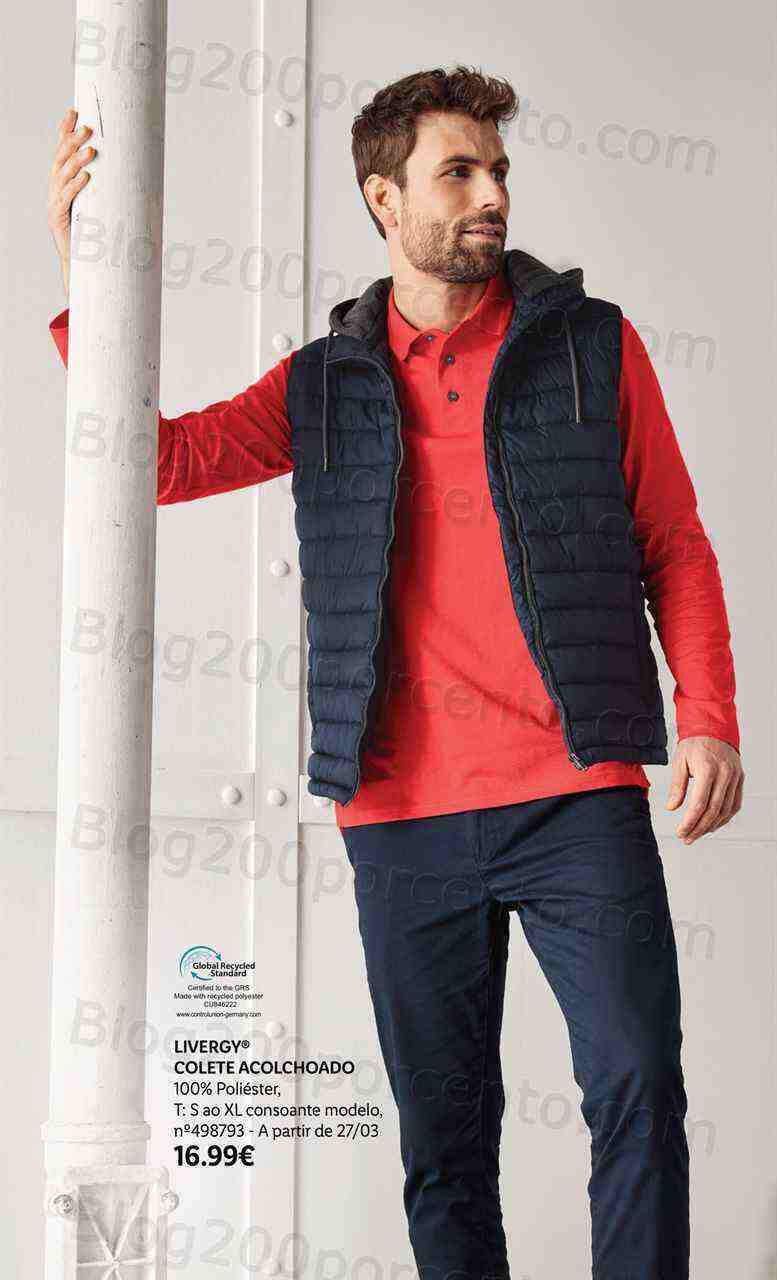 Antevisão Folheto LIDL Moda Primavera - Verão Promoções a partir de 13 março