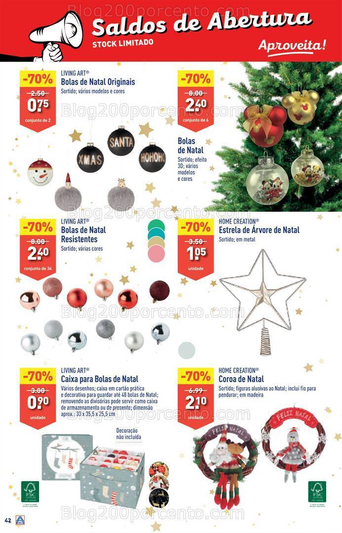 Antevisão Folheto ALDI Aberturas - Tomar Promoções de 14 a 19 dezembro