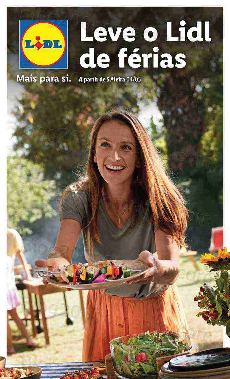 Antevisão Folheto LIDL Especial Verão Promoções a partir de 4 maio