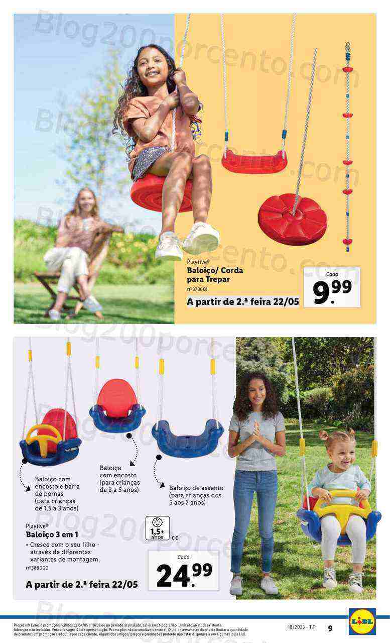 Antevisão Folheto LIDL Verão Promoções de 22 a 28 maio