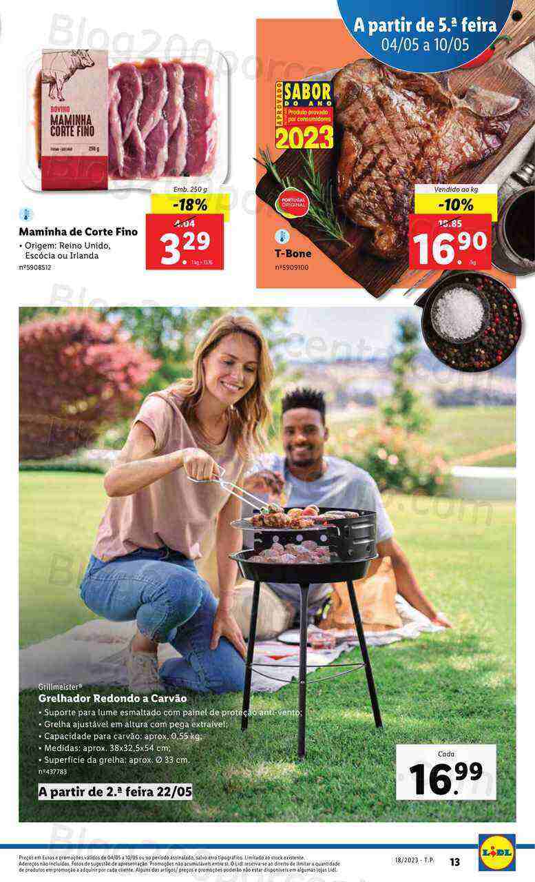 Antevisão Folheto LIDL Verão Promoções de 4 a 10 maio