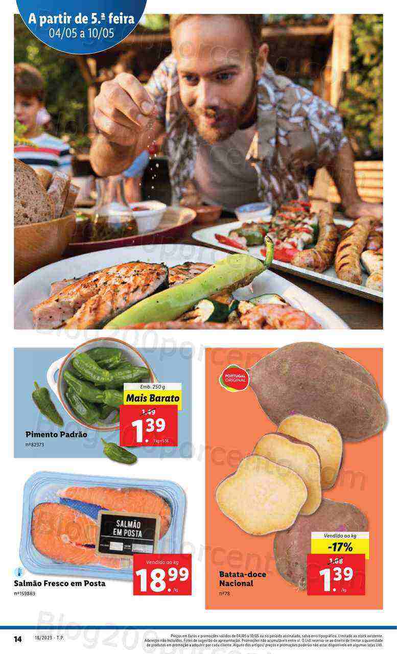 Antevisão Folheto LIDL Verão Promoções de 4 a 10 maio