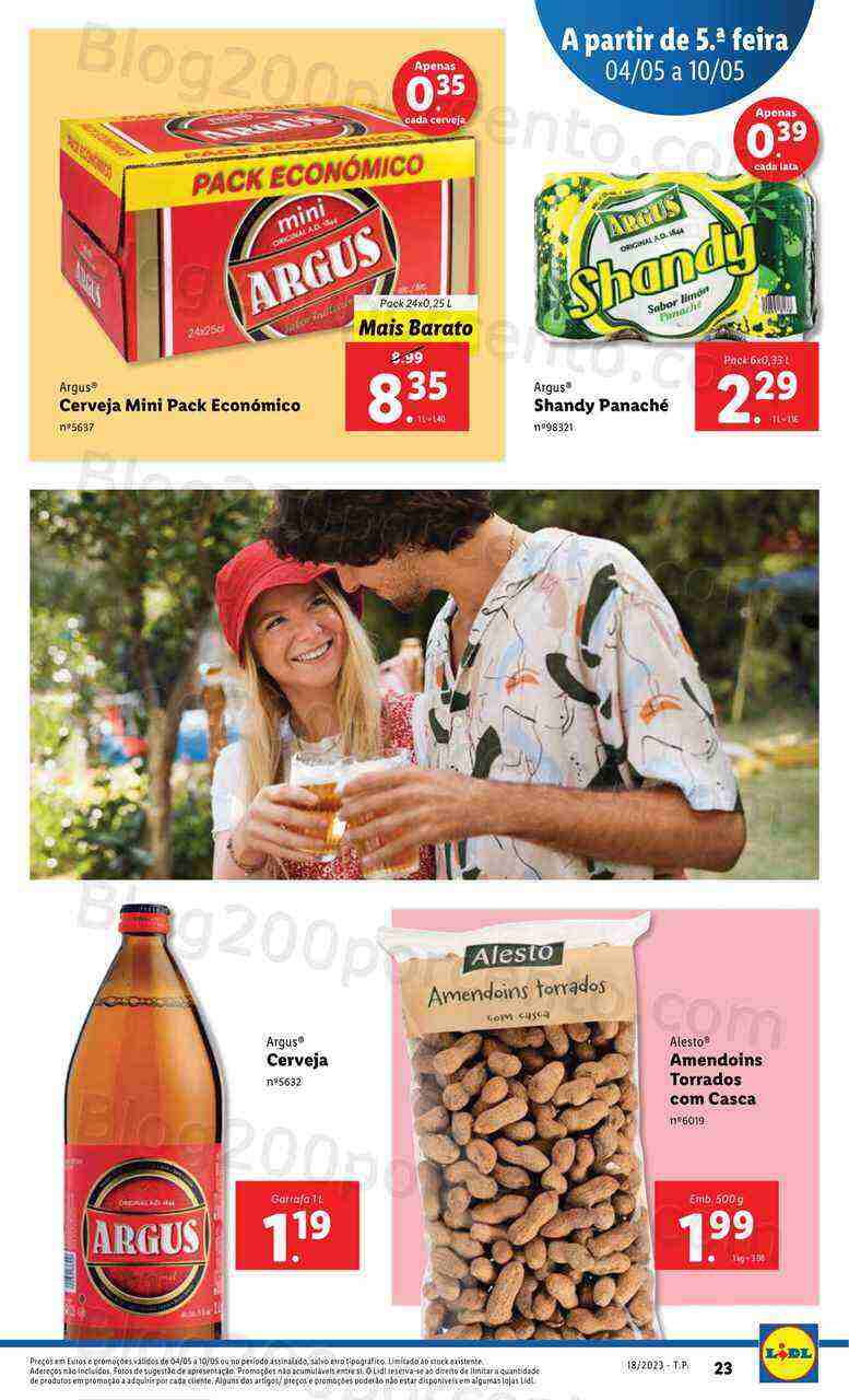Antevisão Folheto LIDL Verão Promoções de 4 a 10 maio