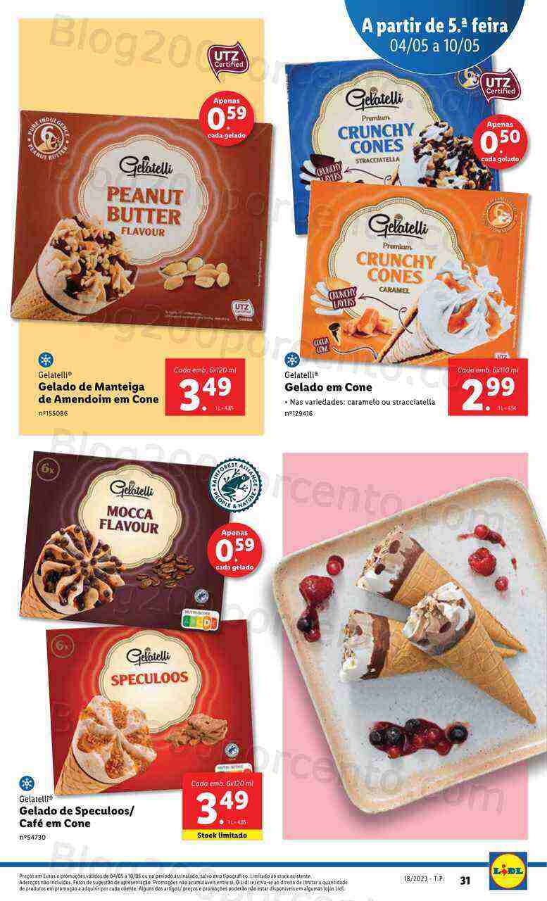 Antevisão Folheto LIDL Verão Promoções de 4 a 10 maio