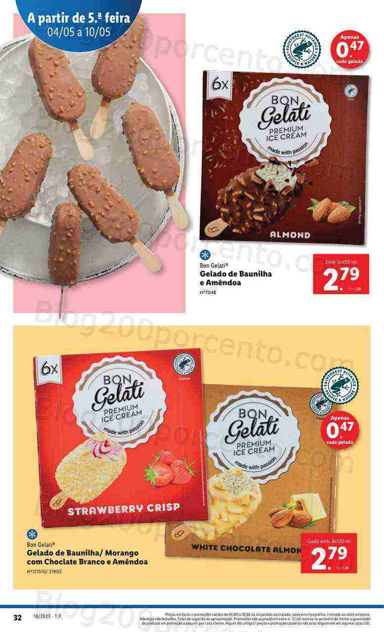 Antevisão Folheto LIDL Verão Promoções de 4 a 10 maio