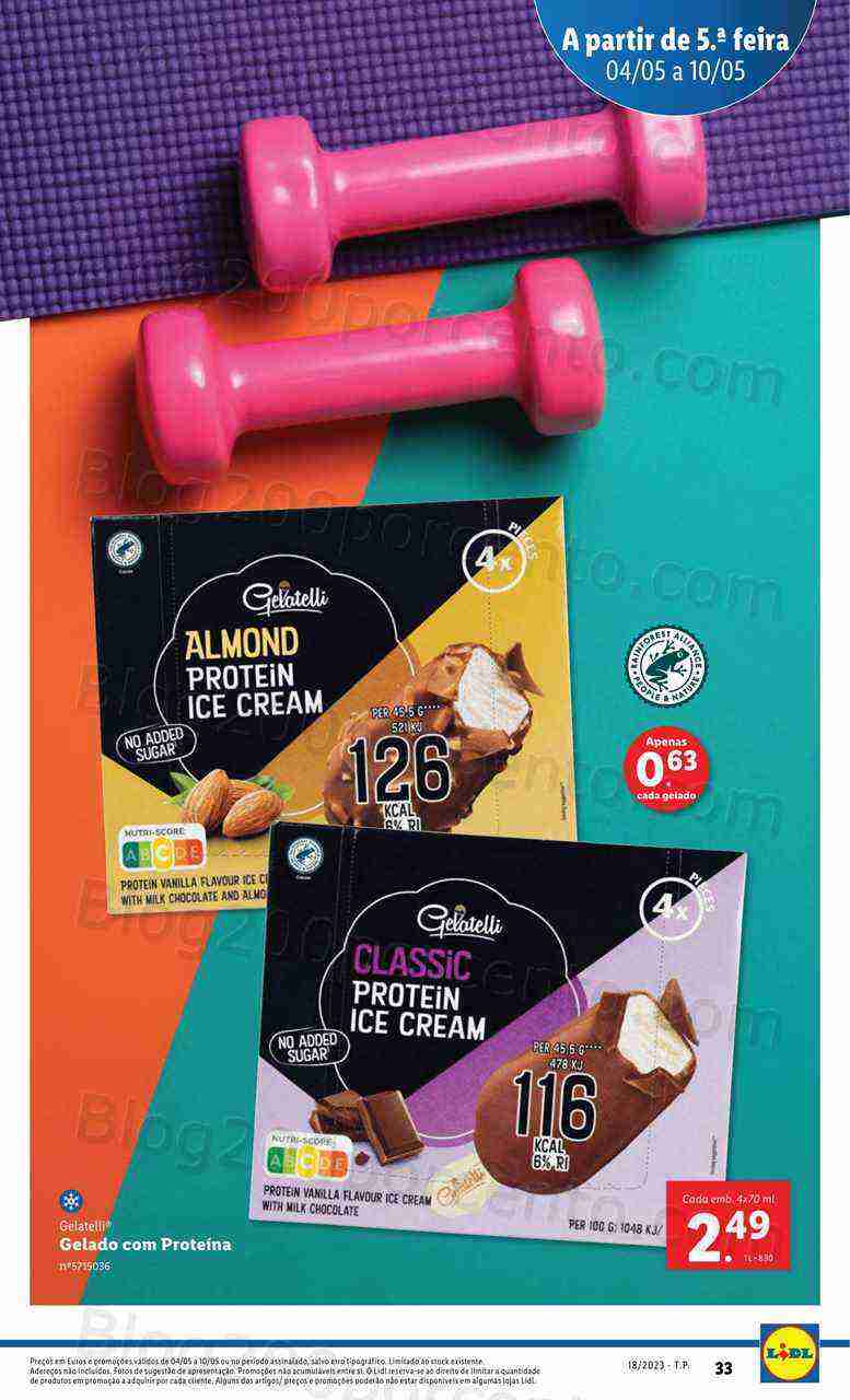 Antevisão Folheto LIDL Verão Promoções de 4 a 10 maio