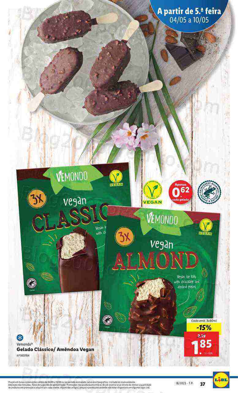 Antevisão Folheto LIDL Verão Promoções de 4 a 10 maio