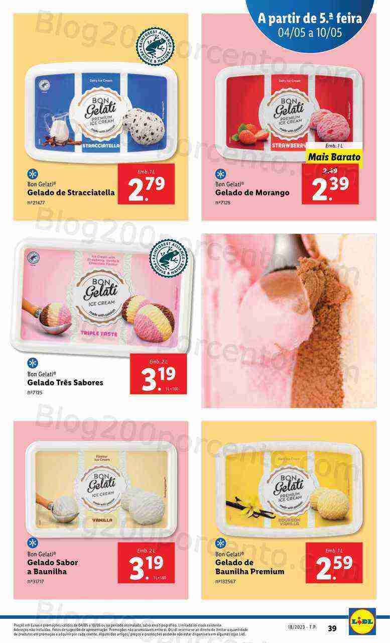 Antevisão Folheto LIDL Verão Promoções de 4 a 10 maio
