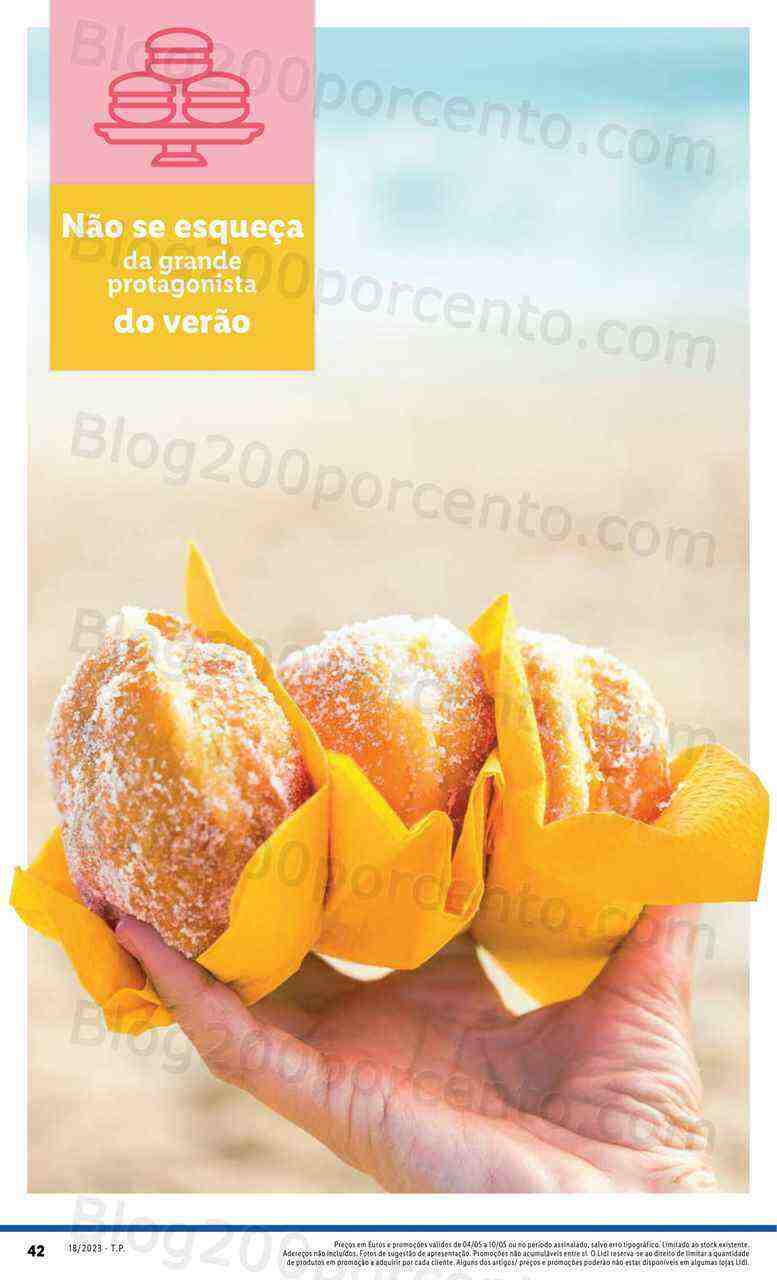 Antevisão Folheto LIDL Verão Promoções de 4 a 10 maio