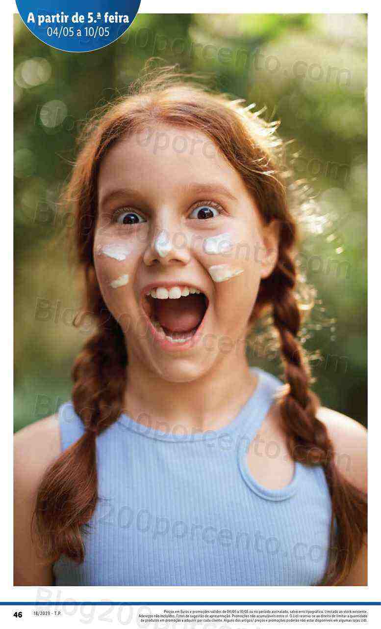 Antevisão Folheto LIDL Verão Promoções de 4 a 10 maio