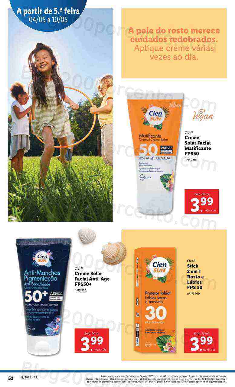 Antevisão Folheto LIDL Verão Promoções de 4 a 10 maio
