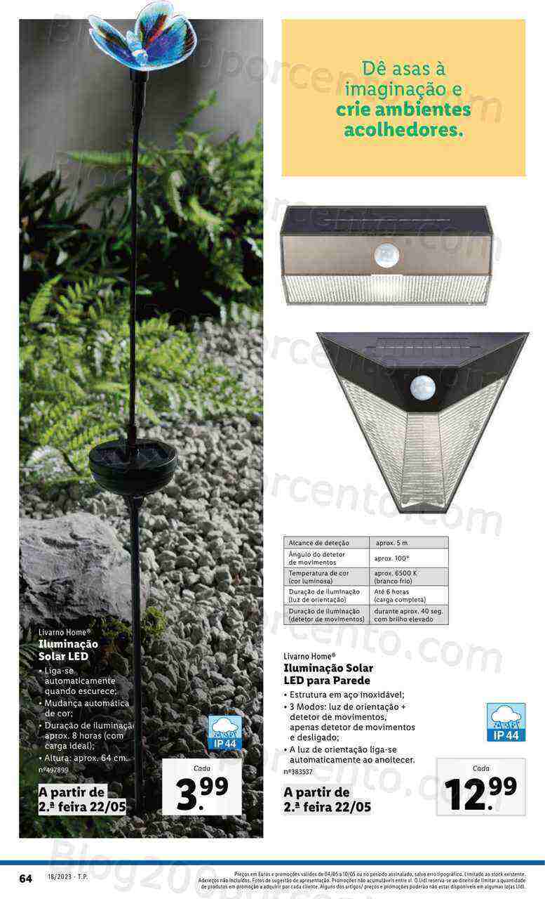 Antevisão Folheto LIDL Verão Promoções de 22 a 28 maio