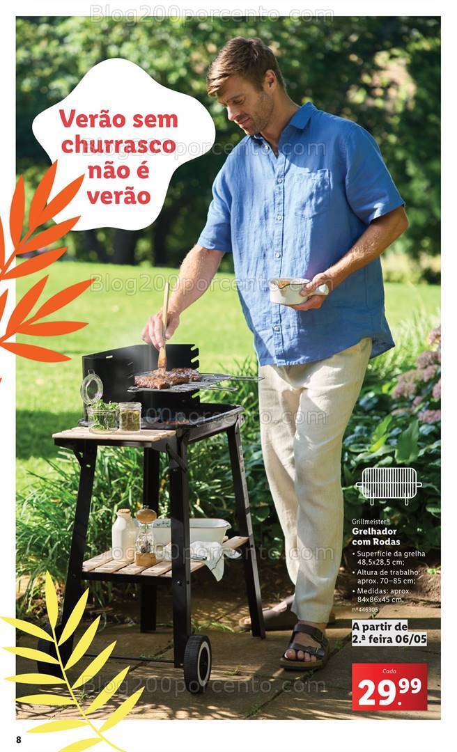 Antevisão Folheto LIDL Verão Promoções a partir de 29 abril