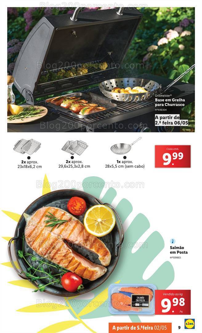 Antevisão Folheto LIDL Verão Promoções a partir de 29 abril